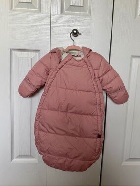 H&M Dusty Pink Quilted Sleep Sack with Sleeves